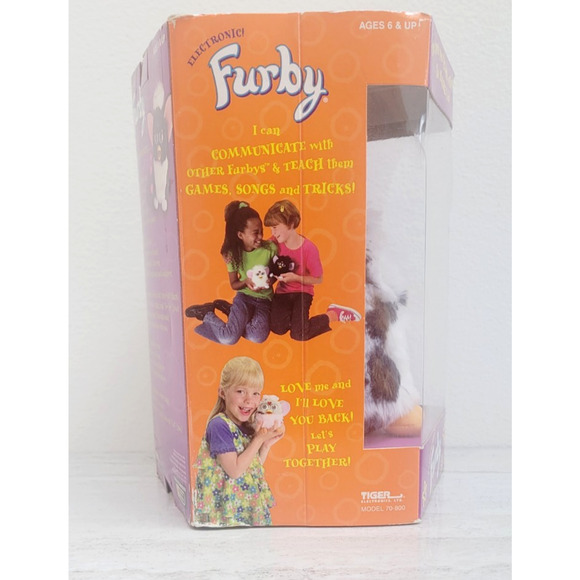 FURBY SNOW LEOPARD BROWN SPOTS 1999 Model 70-800 - Picture 3 of 10